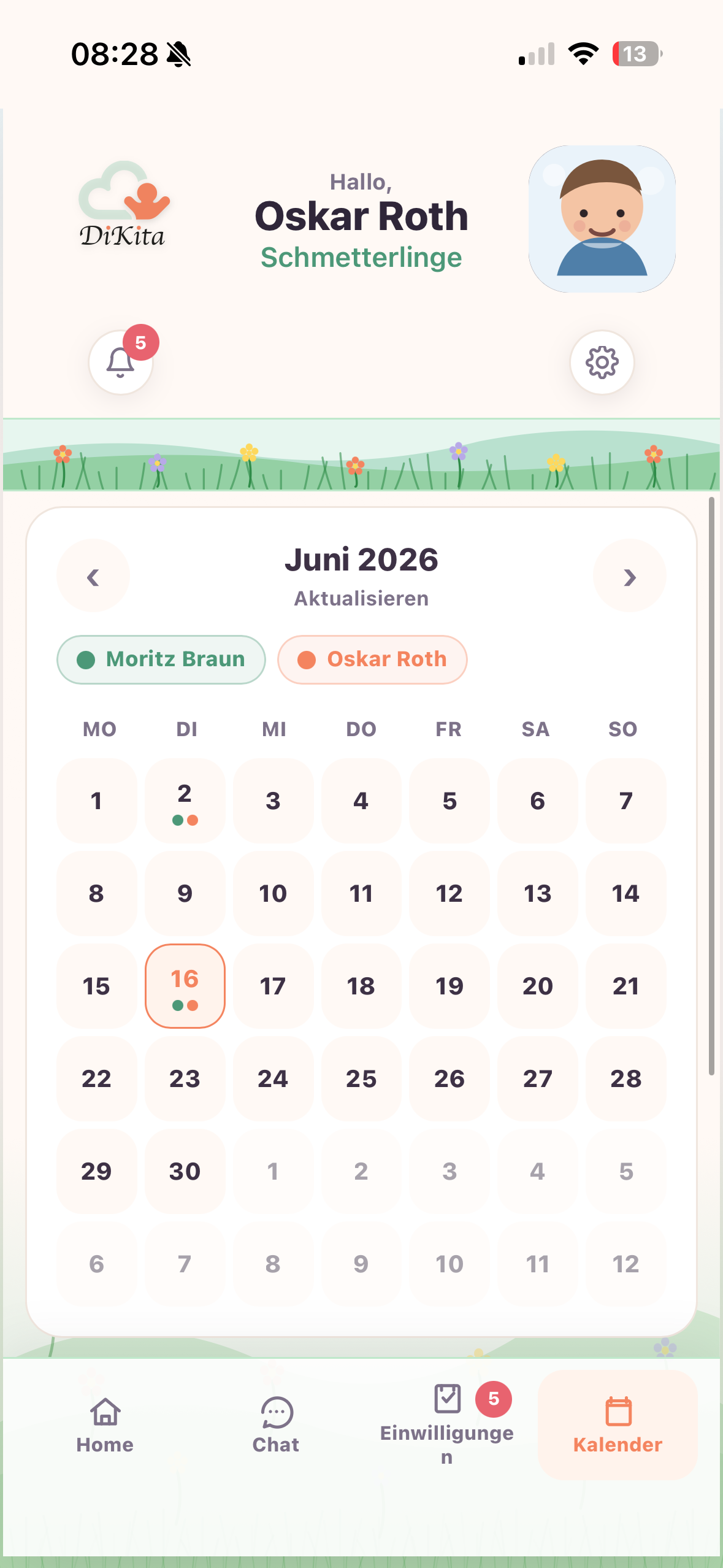 DiKita Eltern-App – Ansicht 7