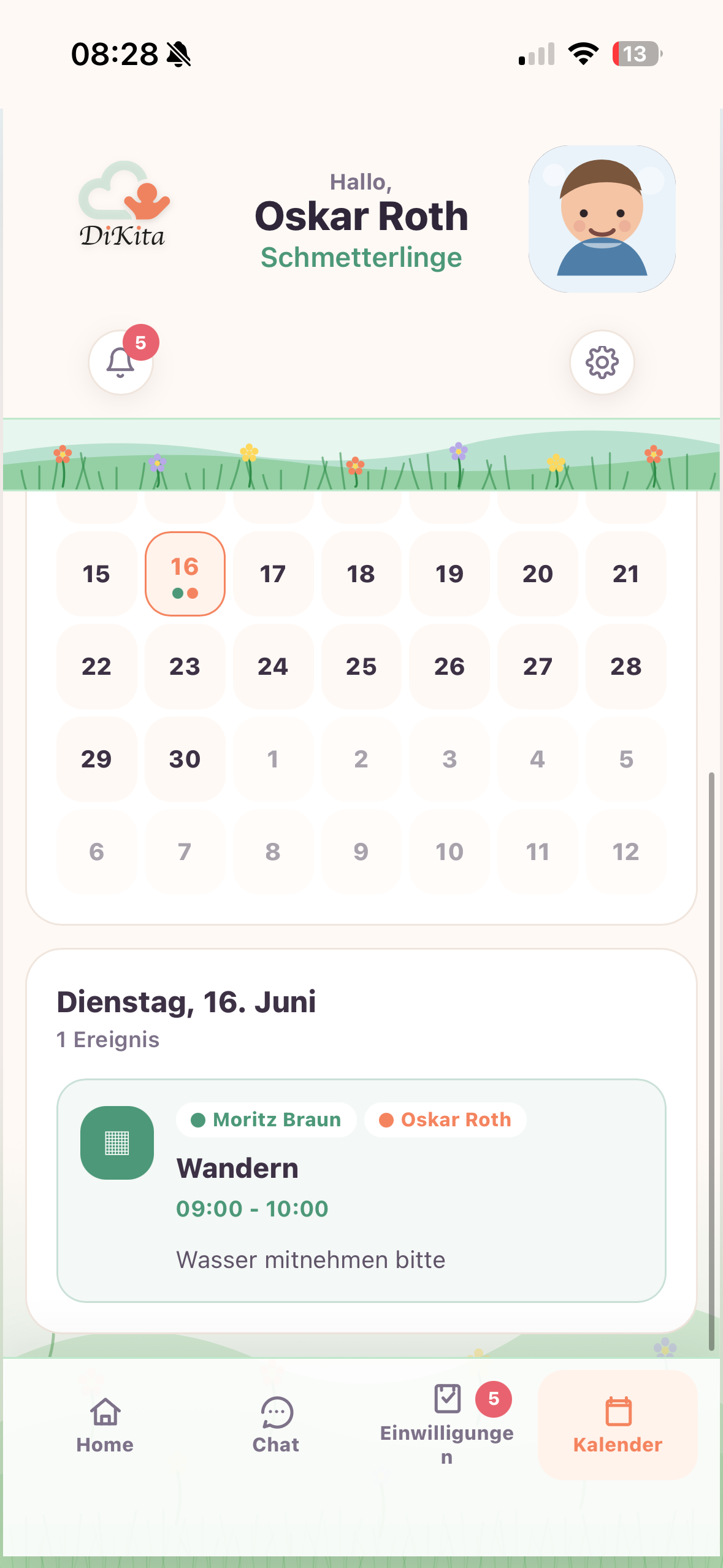 DiKita Eltern-App – Ansicht 8