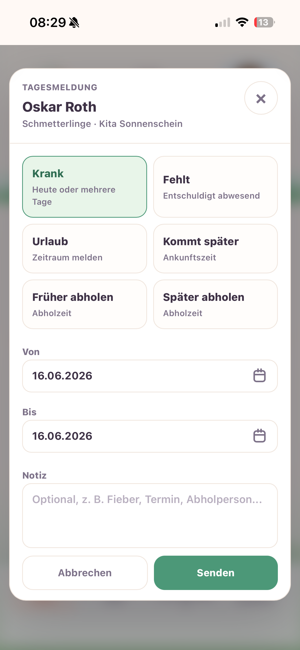 DiKita Eltern-App – Ansicht 9